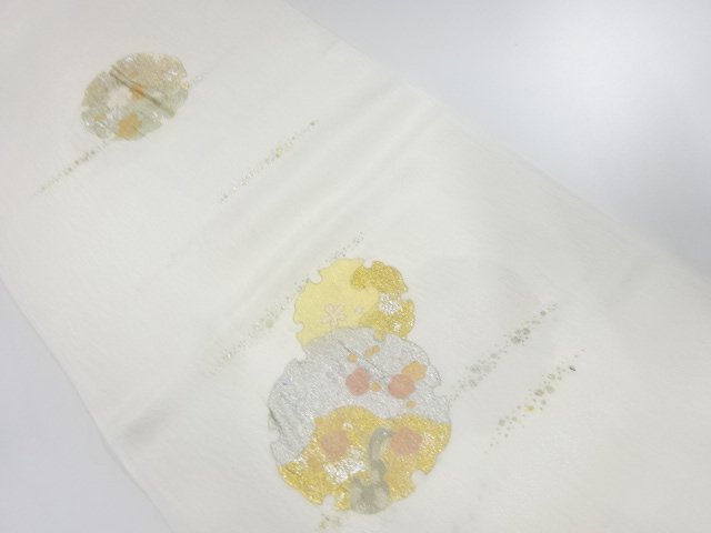  大特価品　未使用品　正絹　丹後ちりめん　帯揚げ